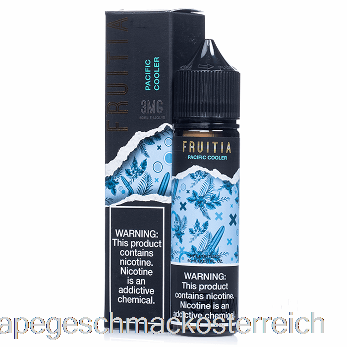 Pacific Cooler – Fruitia-Salze – 30 Ml, 50 Mg Vape-Geschmack